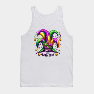 party like its Mardi Gras Tee: Revelry Unleashed Tank Top